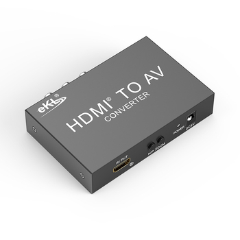 Convertor video eKL HAV: HDMI către AV și S-Video, 1080p