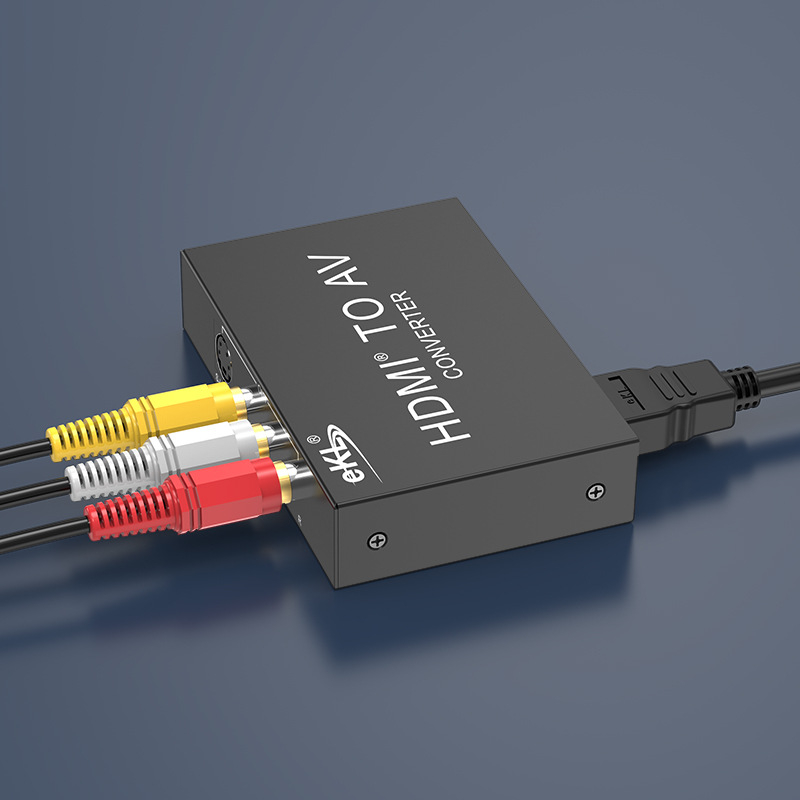 Convertor video eKL HAV: HDMI către AV și S-Video, 1080p