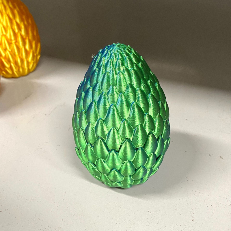 Ornament dragon lotus imprimat 3D • PLA • Imprimare 3D • Simulare animal • Personalizare disponibilă • Decor suspensiv