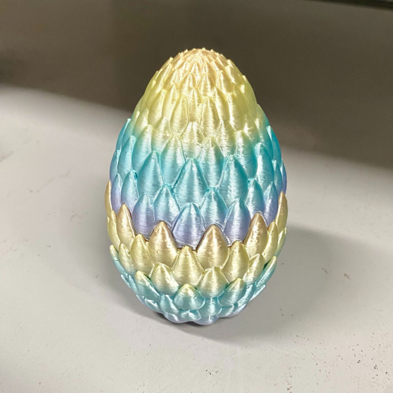 Ornament dragon lotus imprimat 3D • PLA • Imprimare 3D • Simulare animal • Personalizare disponibilă • Decor suspensiv