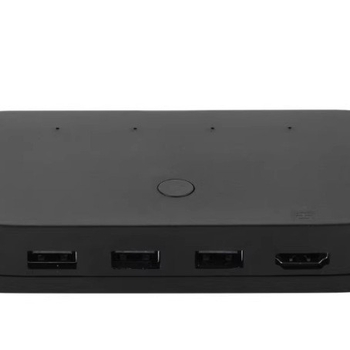 Comutator HDMI KVM, 4x1, 4K60Hz, Windows 7 compatibil, tastatură și mouse partajate
