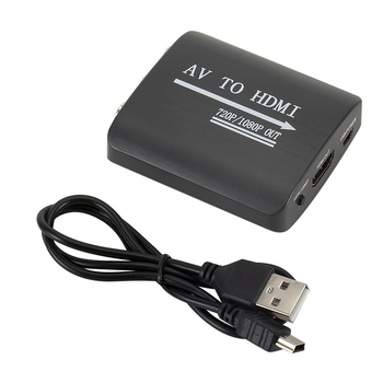 Convertor CVBS/RCA către HDMI, conversie interfeței video, ieșire 720p/1080p, gestionare energie