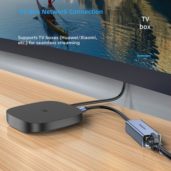 Win as KVM prepínač USB 3.0 Gigabitová drôtová sieťová karta do RJ-45 hub konvertora pre notebook