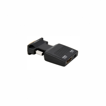 VGA adapter muški na HDTV ženski s audio i napajanjem – 1080P, VGA06 model