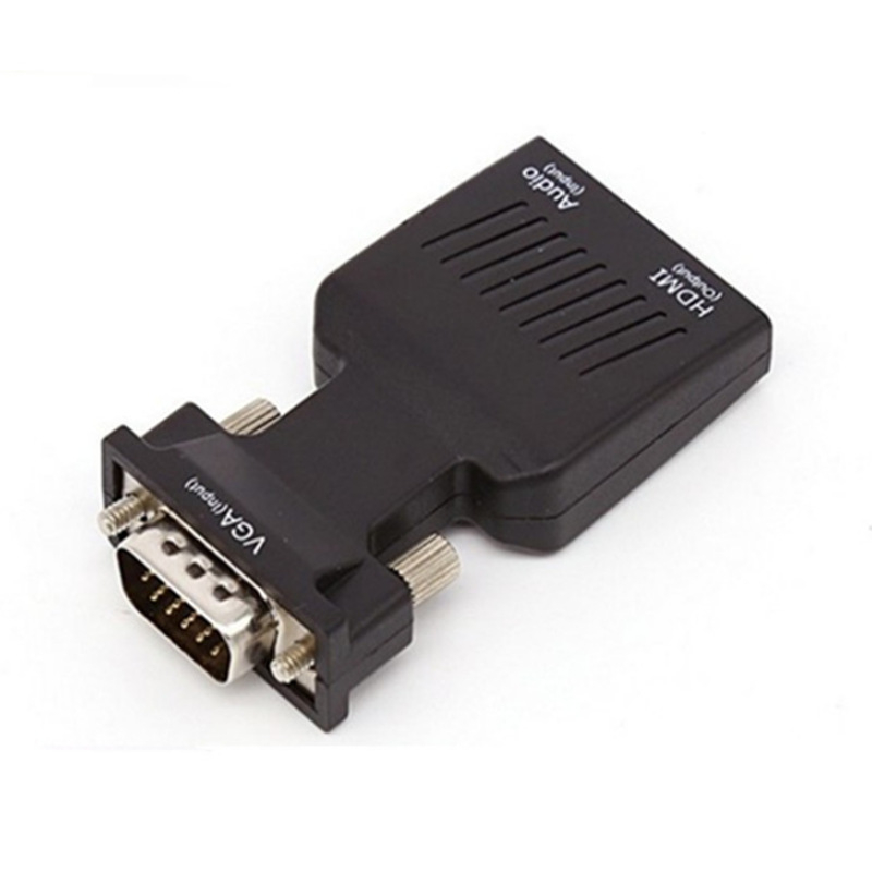 VGA adapter muški na HDTV ženski s audio i napajanjem – 1080P, VGA06 model