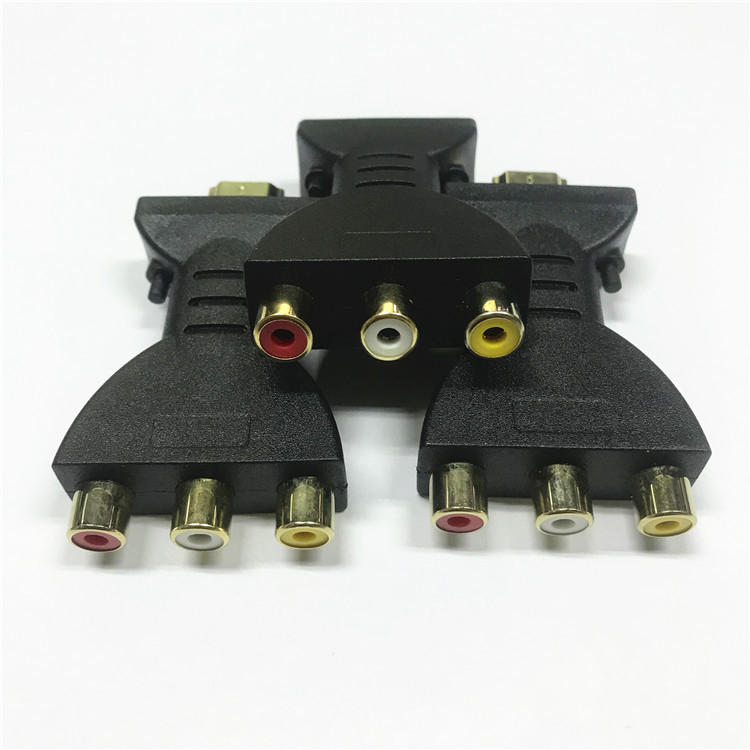 HDMI na AV adapter s 3 RCA izlaza, marka Yx, model Hdmi/av, 1080p rezolucija
