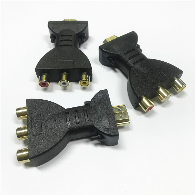 HDMI na AV adapter s 3 RCA izlaza, marka Yx, model Hdmi/av, 1080p rezolucija