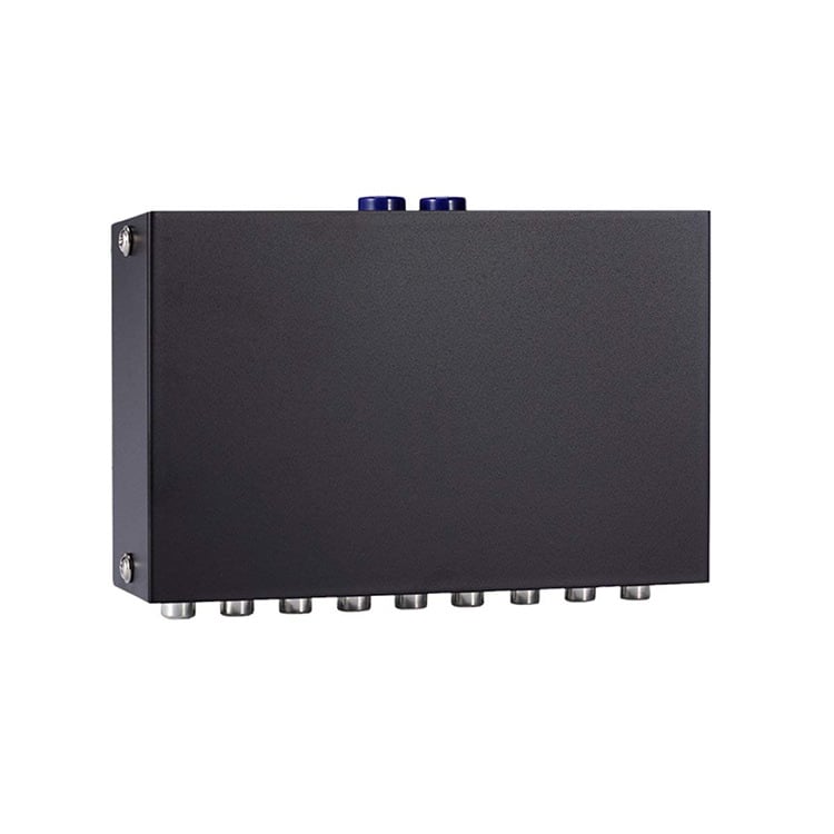 AV kapcsoló 2 bemenet 1 kimenet, audio és video - Márka: Trustworthy - Modell: AV switcher