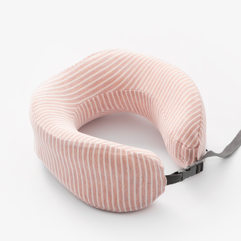 U-formájú memóriahabos utazó nyakpárna felnőtteknek, hordozható, japán stílusú, Flying Bear