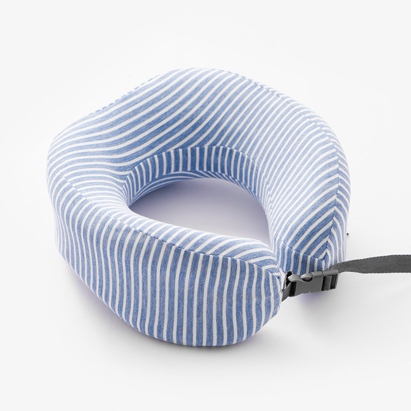 U-formájú memóriahabos utazó nyakpárna felnőtteknek, hordozható, japán stílusú, Flying Bear