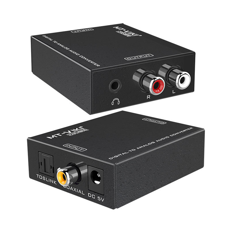 MT-DA21 Audio adapter: digitalni optički i koaksijalni ulaz na analognu 3,5 mm stereo izlaz