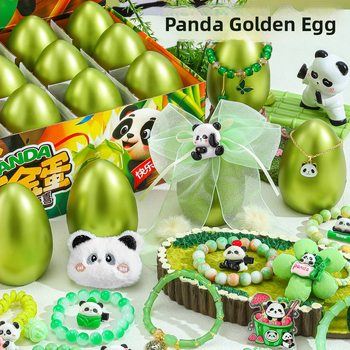 Xin dong Panda Blind Box – Interaktivna plastična igračka s zlatim jajetom, edukativni razvoj, roditeljsko-djeca interakcija, za djecu 7–14 godina