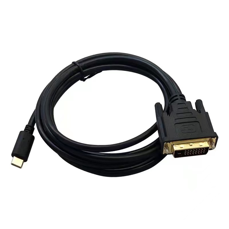 Type-C to DVI adapter kábel, 4K30Hz, 4096x2160, Yongyida
