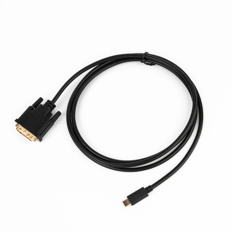 Type-C to DVI adapter kábel, 4K30Hz, 4096x2160, Yongyida