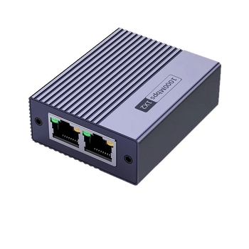 Gigabitni RJ45 splitter 1 na 2 za istovremeni pristup internetu, tip: prekidač/distributer