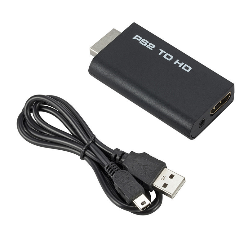PS2 na HDTV konverter - izlaz 1080p, USB kabel uključen, model 2017