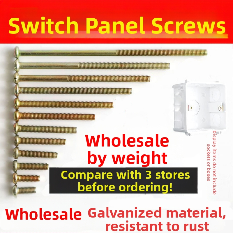 Predĺžená doska pre spínač a zásuvku pre univerzálnu krabicu na vodiče – M4 skrutky kompatibilné, galvanizovaná oceľ Q235, norma GB5783-86, výkonnostná úroveň 4.8