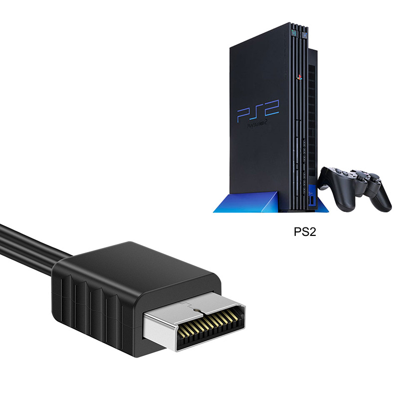 PS1/PS2 HDMI konverter za TV – Wiistar dh-ps2, 1080p izlaz, PS1/PS2 kompatibilnost
