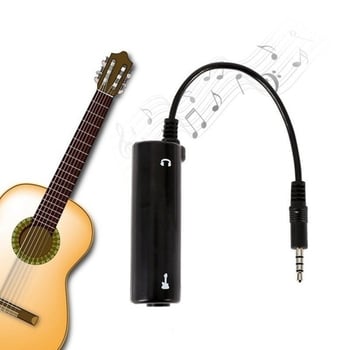 IRIG interfață audio pentru chitară pentru iPhone/iPad – convertor de linie pentru chitară, HUB, cablu 0.2 m, lansare 2022
