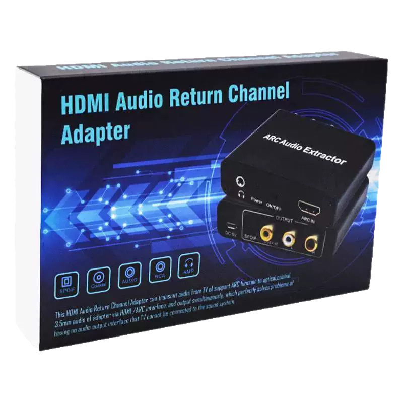 YSC-80 HDMI ARC audio transmitter za TV, podrška daljinskog buđenja, kabel duljine 1 m