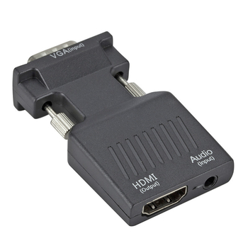VGA na HDMI adapter, 1080p, kabel duljine 0,06 m, podržava napajanje