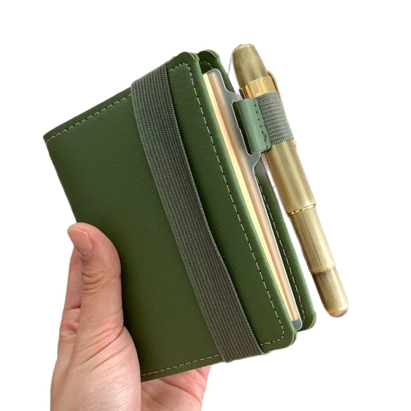 Yulu Dijeljivi planer s klipom za pero – PP unutarnja stranica, Loose-Leaf refill, prilagodljivo, kod Q3-120, 1 list