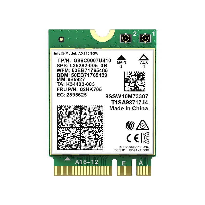 EDUP EP-AX210 bežična mrežna kartica, 3000 Mbps, PCI sučelje, 802.11g/b/n