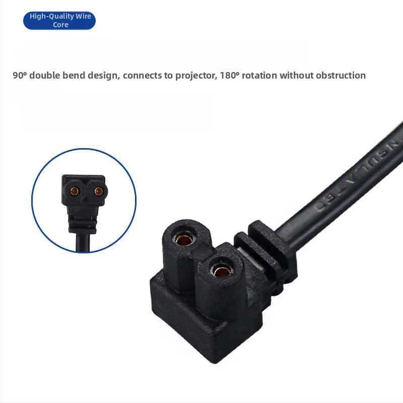 Napajalni kabel za projektor HY300/HY300Pro/HY320/HY320mini — AC kabel kompatibilan HY320mini
