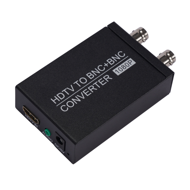 HDMI na dualni BNC video pretvarač adapter — 1080P, PAL/NTSC kompatibilan, Model 02