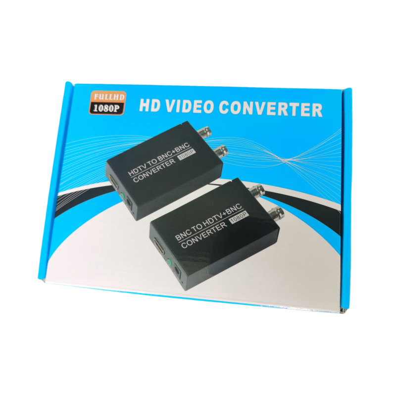 HDMI na dualni BNC video pretvarač adapter — 1080P, PAL/NTSC kompatibilan, Model 02