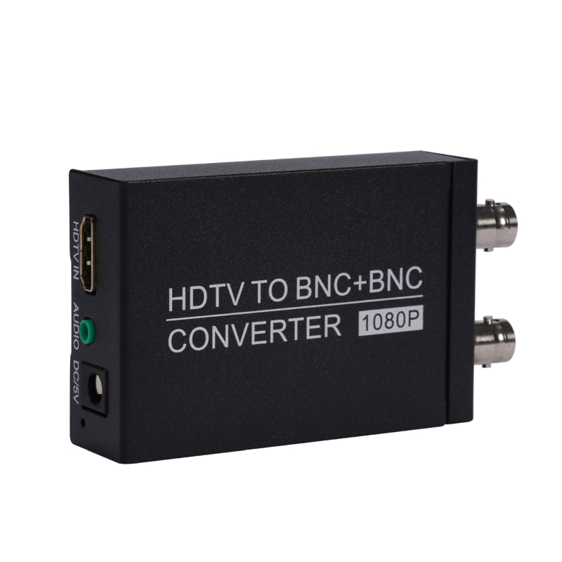 HDMI na dualni BNC video pretvarač adapter — 1080P, PAL/NTSC kompatibilan, Model 02