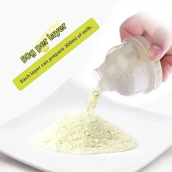 Dvoslojna prenosna kutija za dječji mliječni prah s vodootpornim zatvaračem