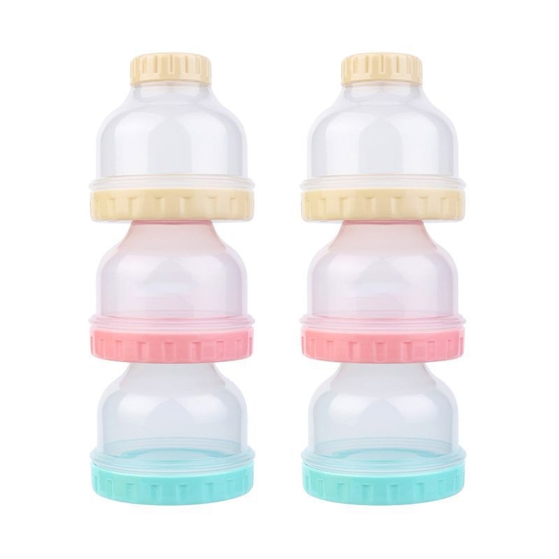 Dvoslojna prenosna kutija za dječji mliječni prah s vodootpornim zatvaračem