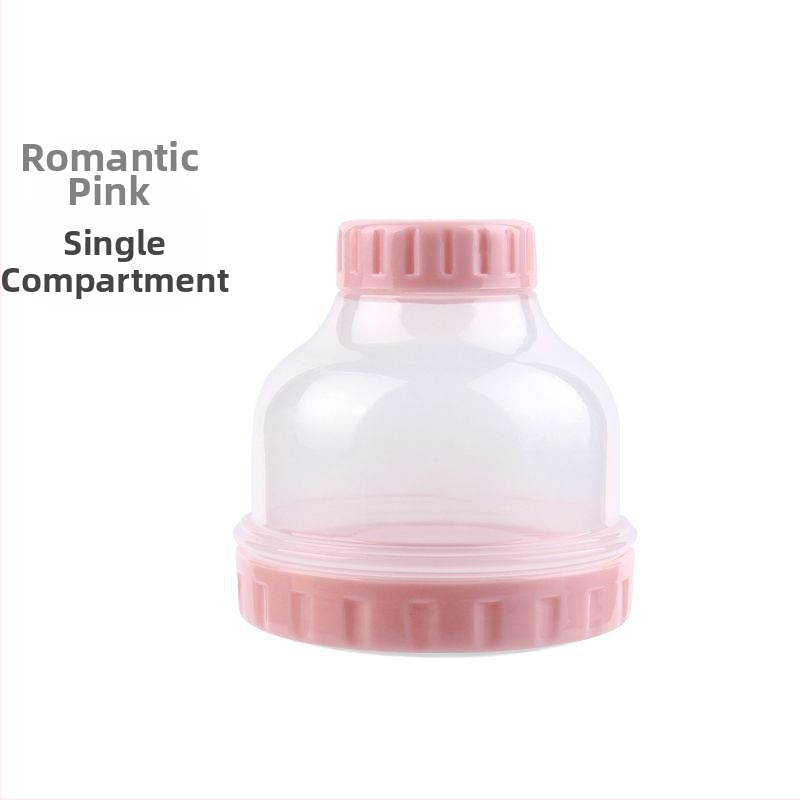 Dvoslojna prenosna kutija za dječji mliječni prah s vodootpornim zatvaračem