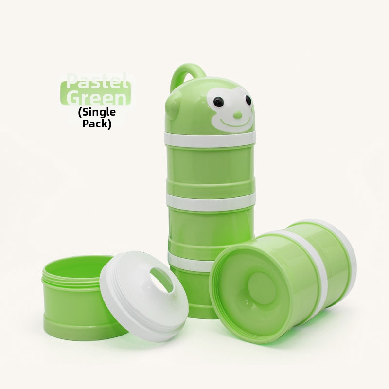 Dvoslojna prenosna kutija za dječji mliječni prah s vodootpornim zatvaračem