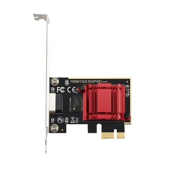 2,5G PCIe Ethernet δικτυακή κάρτα με RTL8125B, PXE χωρίς δίσκο, PCIe x1