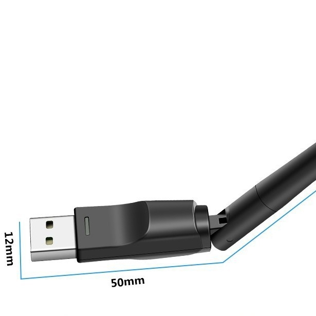 Ασύρματος USB δικτυακός προσαρμογέας – όλα σε ένα δέκτης και πομπός USB για υπολογιστή και φορητό, μοντέλο 150m-5db-2, ταχύτητες έως 10/100/1000 Mbps, USB θύρα, Fast Ethernet, βάρος 25 g