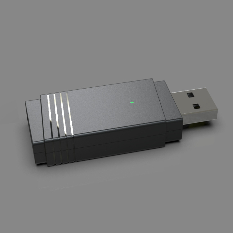 Carte de rețea USB 3.0 wireless EZC-5300BS — 1200Mbps dual-band (2,4–5,8 GHz), 11ac + Bluetooth 5.0