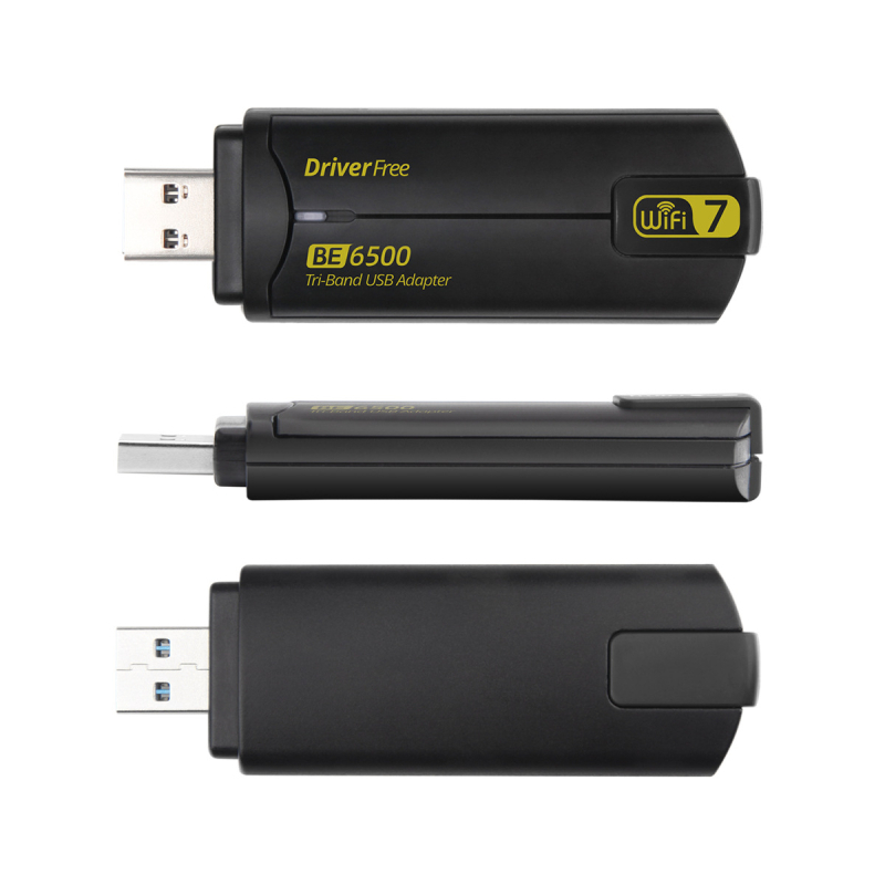 WiFi 7 USB 3.2 Bežična mrežna kartica RTL8912AU Tri-band BE6500