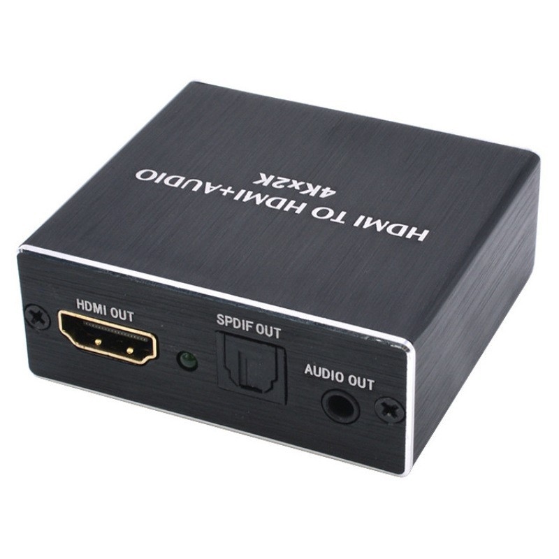 HDMI audio ekstraktor i pretvarač, 4K, izlaz analognog zvuka 3,5 mm i SPDIF optički izlaz