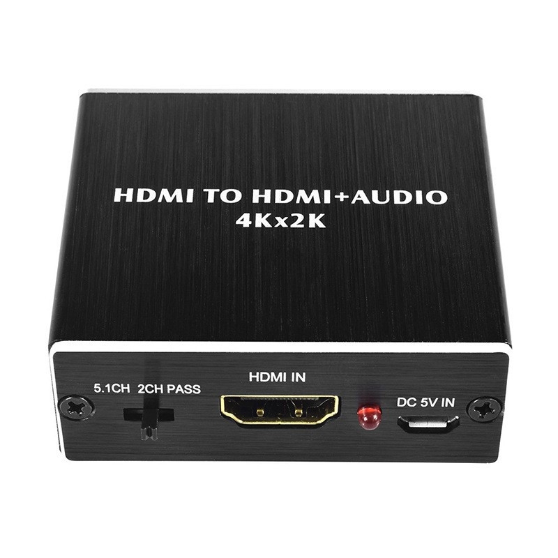 HDMI audio ekstraktor i pretvarač, 4K, izlaz analognog zvuka 3,5 mm i SPDIF optički izlaz