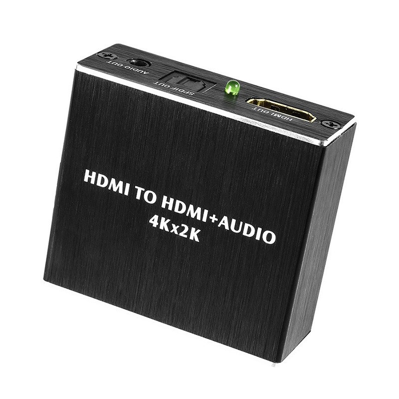 HDMI audio ekstraktor i pretvarač, 4K, izlaz analognog zvuka 3,5 mm i SPDIF optički izlaz