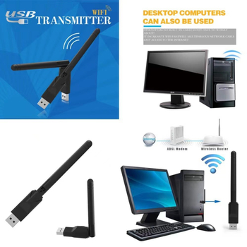 HQ-Q03 Transmițător USB WiFi — 150 Mbps, interfață USB, 2.4 GHz