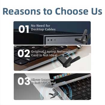 Bezdrôtová WiFi sieťová karta USB 3.0 1800Mbps pre stolný počítač a notebook – Plug and Play, USB rozhranie, 802.11b/g/n