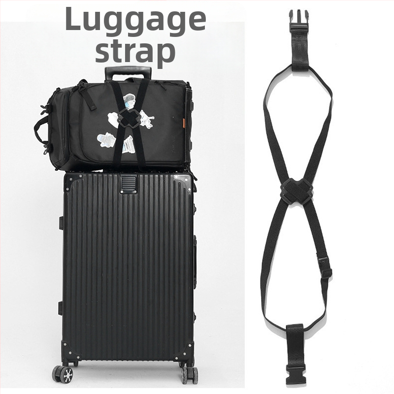 Viacúčelový upínací popruh na kufre, nylonový elastický pás, spoľahlivé uchytenie, nosnosť 8 kg, pevnosť v ťahu 11 kg