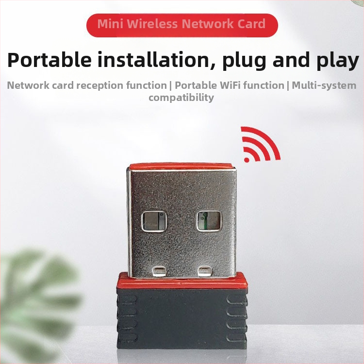 USB bezdrôtový sieťový adaptér RTL8188EUS, 150Mbps, 2.4GHz, 802.11b/g/n