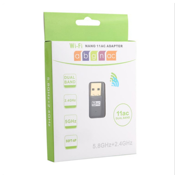 AC600M USB dvoband bežična mrežna kartica – 600 Mbps, 2.4/5.8 GHz, bez drajvera