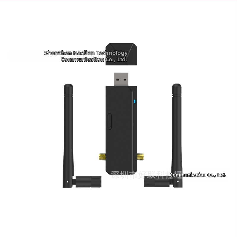 Dual-band USB bezdrôtová sieťová karta – 1200 Mbps, 2,4/5 GHz, USB rozhranie, IEEE 802.11b/g/n, bez ovládačov pre Windows 10/11 (model 5661R)