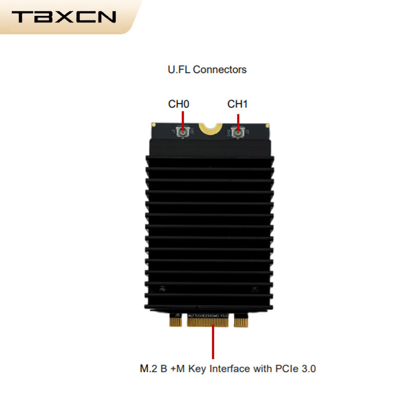 Bezdrôtová WiFi karta WLTB7002E55, QCN6274/9274, Duálny pásmový WiFi 7, Tianbo