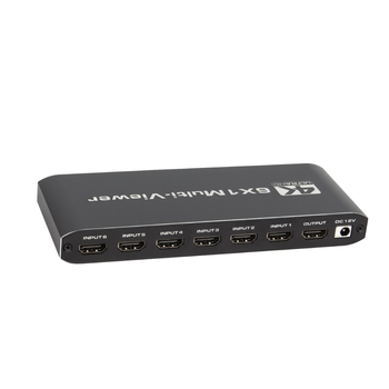 6x1 HDMI besprekidni prekidač, 4K, kabel 5 m, za studio DNF Warcraft Dungeon